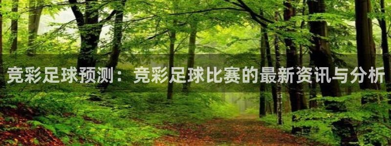 竞彩足球预测：竞彩足球比赛的最新资讯